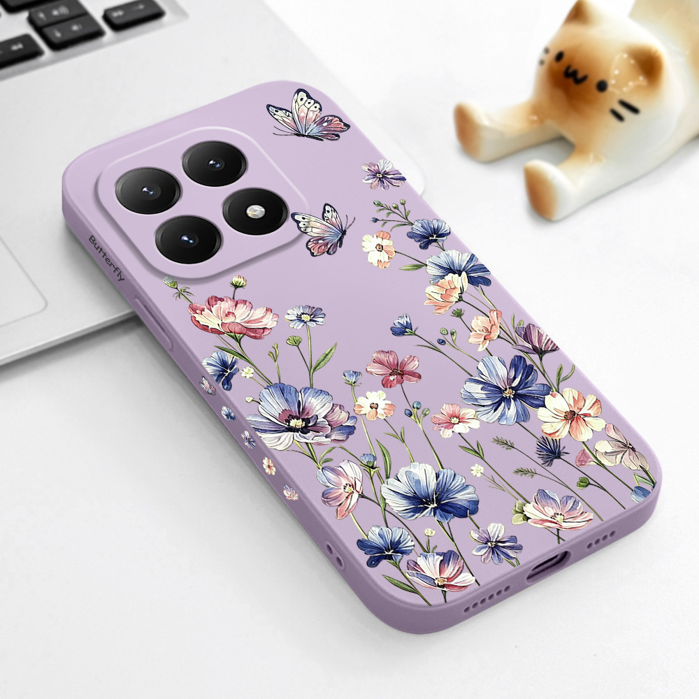 Butterfly Hush Phone Case For  - đánh giá và giá Xiaomi Poco X6