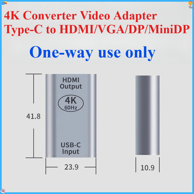 4K Converter Video Adapter Typ - đánh giá và giá Electronics And Gadgets C