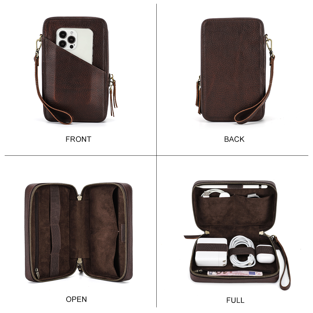 Genuine Leather Portable USB D - đánh giá và giá Electronics Gadgets And Accessories