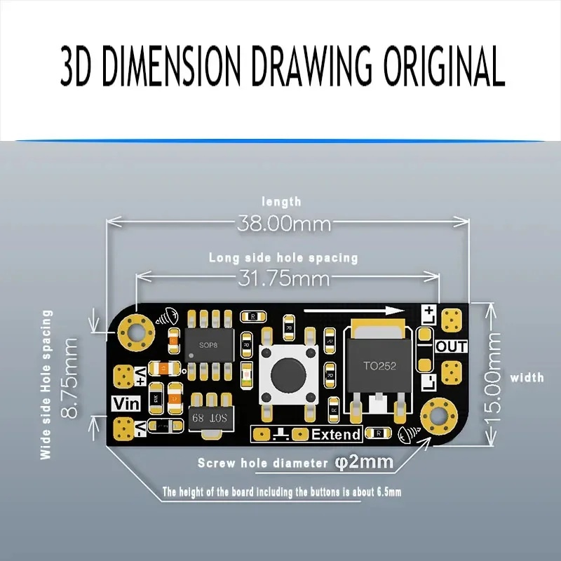 Micro Button Dimming Board Key - đánh giá và giá Electronics & Gadgets Beginning With D